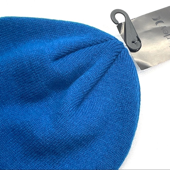 Hurley Men’s Icon Staples Winter Beanie Hat Blue OS New NWT - Picture 12 of 16